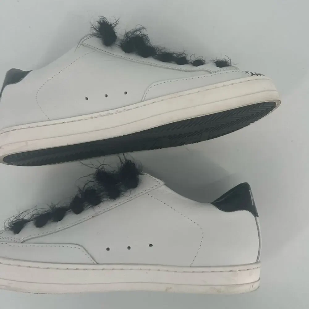 P448 The John Cement Sneakers Size 36 6.5 Casual Shoes Leather